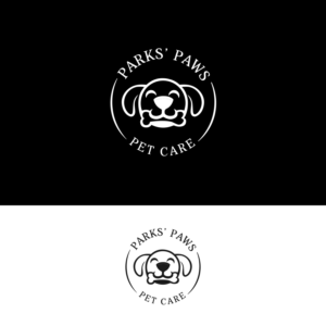 Logo Design by Maxo-Biz for Parks' Paws Pet Care | Design: #24234682