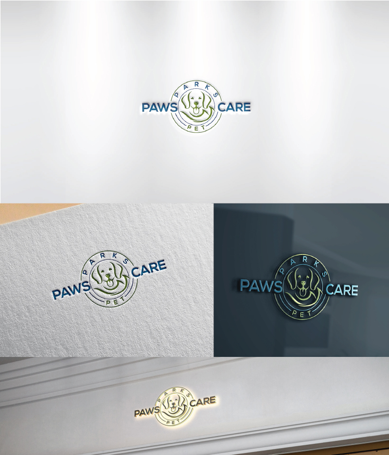 Logo Design by Aidenjar for Parks' Paws Pet Care | Design #24237267