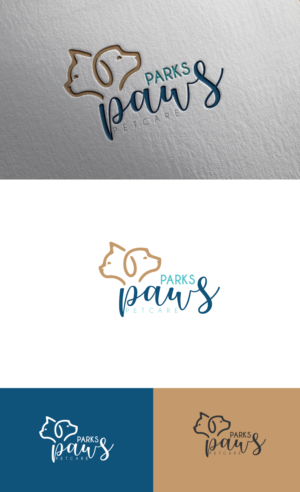 Logo-Design von Sehriban für Parks' Paws Pet Care | Design: #24220891