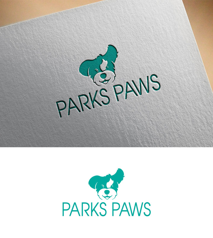 Logo Design by Aliqa Design for Parks' Paws Pet Care | Design #24220798