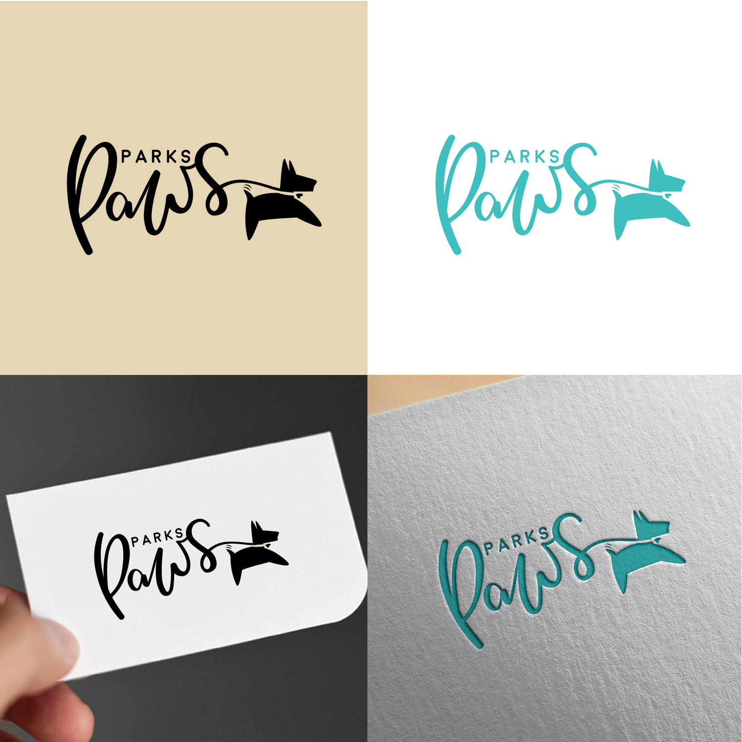 Logo Design by Logo bud design for Parks' Paws Pet Care | Design #24223435