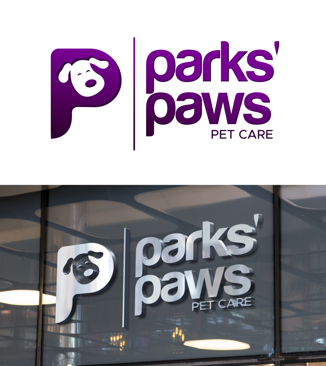 Logo Design by alexunisul for Parks' Paws Pet Care | Design #24242846
