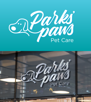 Logo Design by alexunisul for Parks' Paws Pet Care | Design: #24243401
