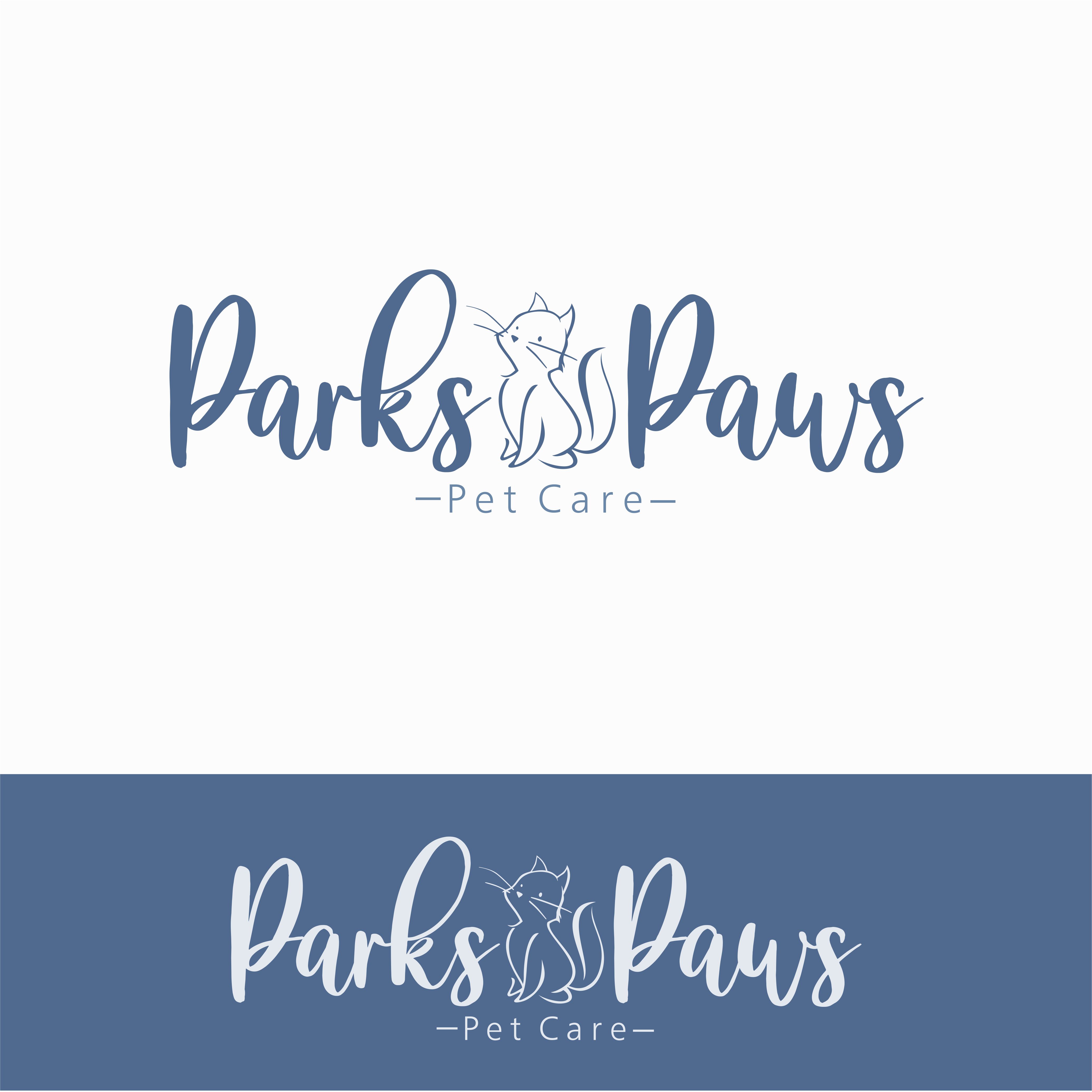 Logo Design by herry 21 for Parks' Paws Pet Care | Design #24221010