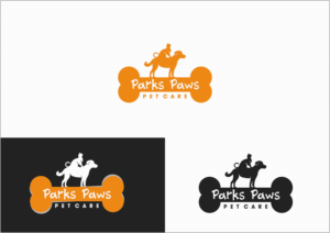 Logo Design by S R DESIGNS for Parks' Paws Pet Care | Design: #24241625