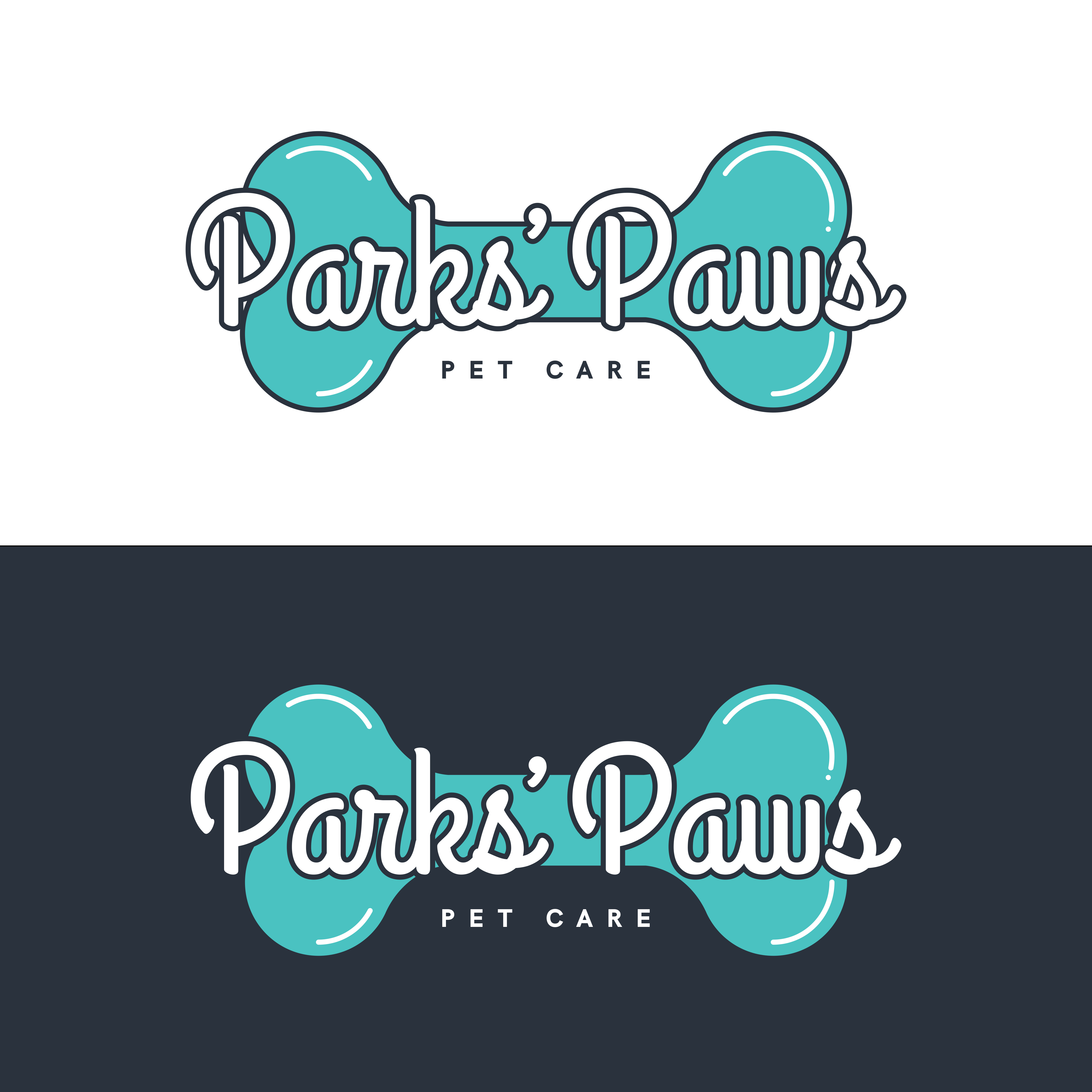Logo Design by jlcada17 for Parks' Paws Pet Care | Design #24247260