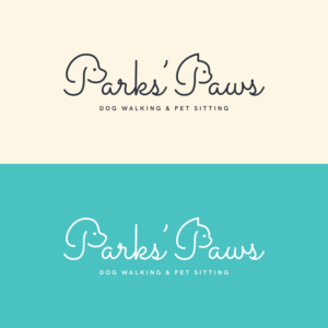 Logo Design by jlcada17 for Parks' Paws Pet Care | Design: #24255358