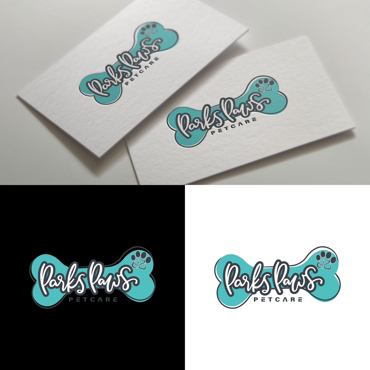 Logo Design by Trestan for Parks' Paws Pet Care | Design #24226073