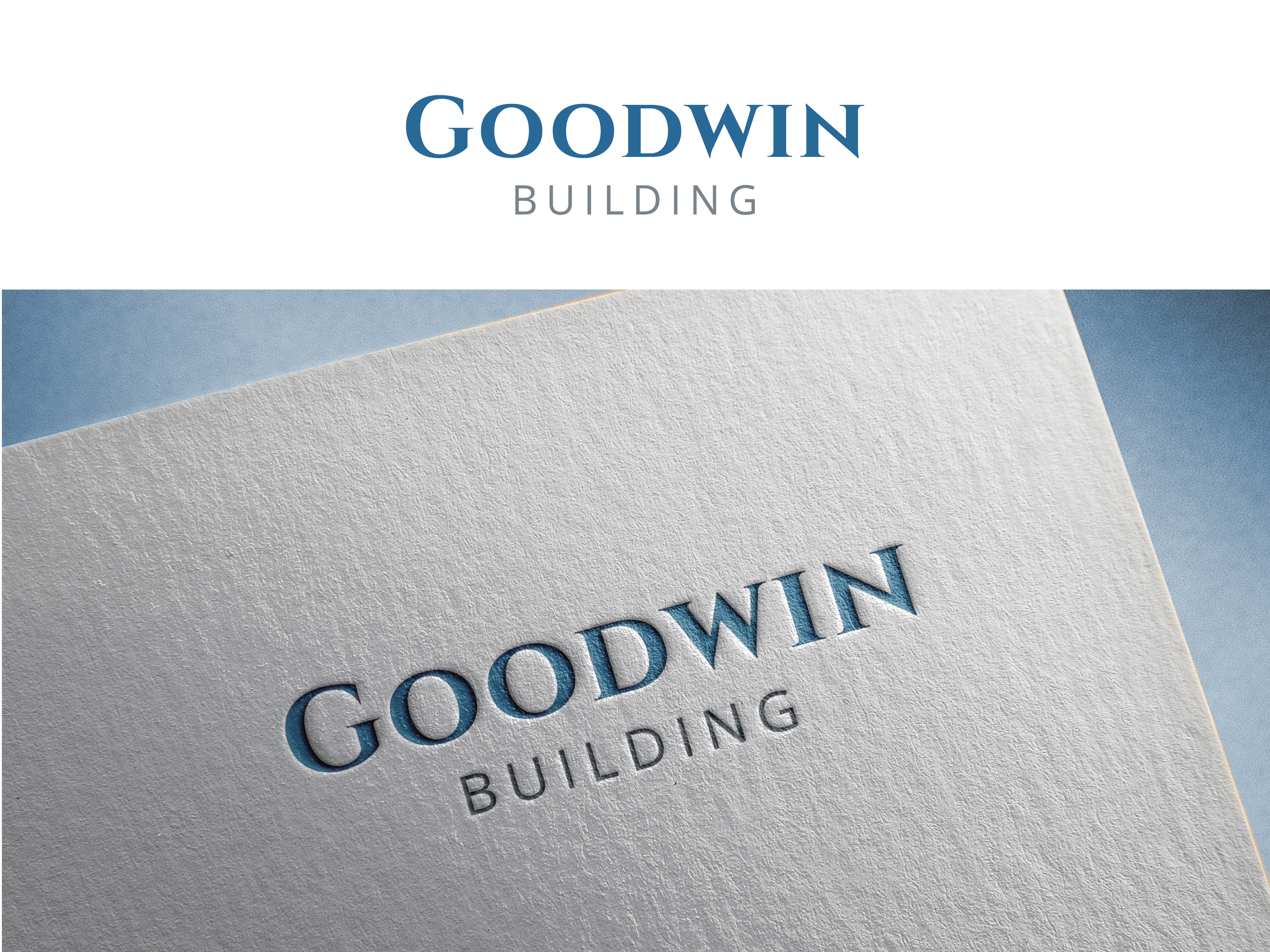 Diseño de Logo por jnh para Goodwin Building  | Diseño #24242200
