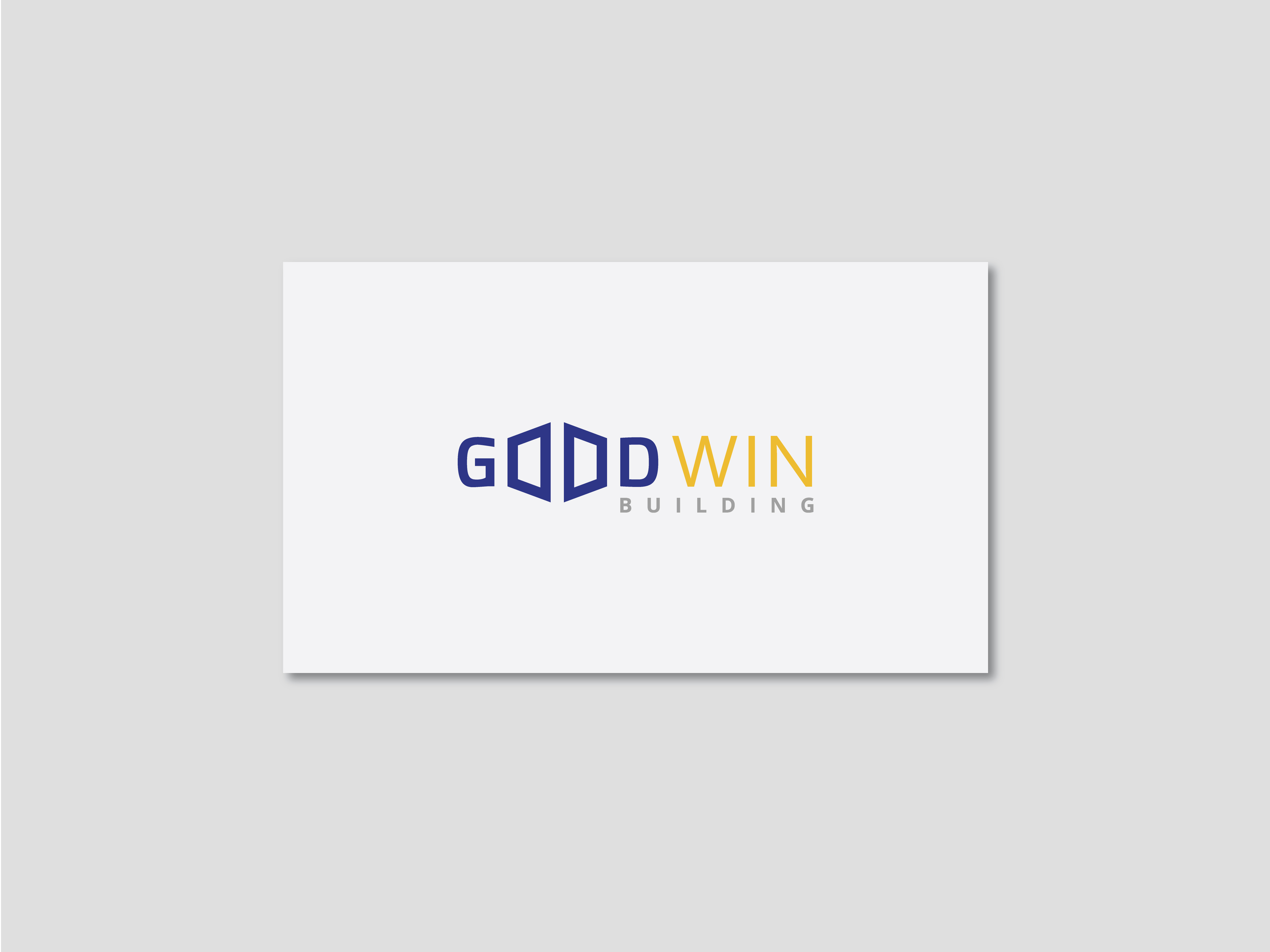Logo Design by jnh for Goodwin Building  | Design #24243560