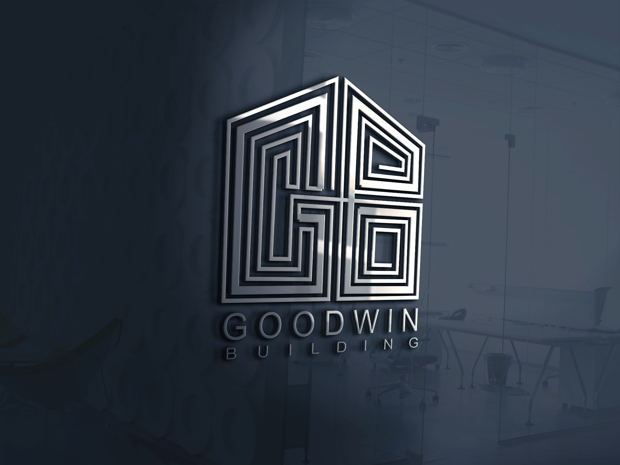 Logo Design by Setia Aji for Goodwin Building  | Design #24275036