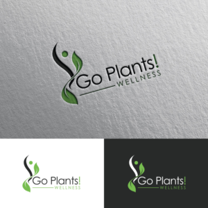 Go Plants Wellness   or    Go Plants! Wellness | Logo Design by Rii