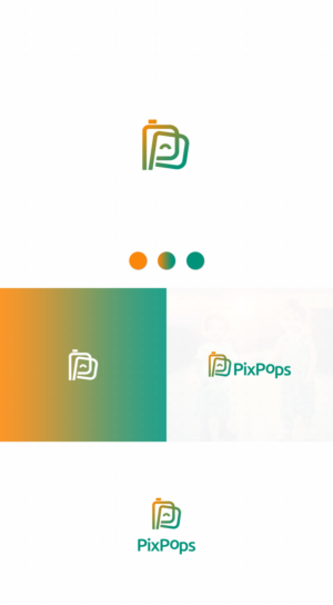 PixPops | Diseño de Logo por GBDESIGN
