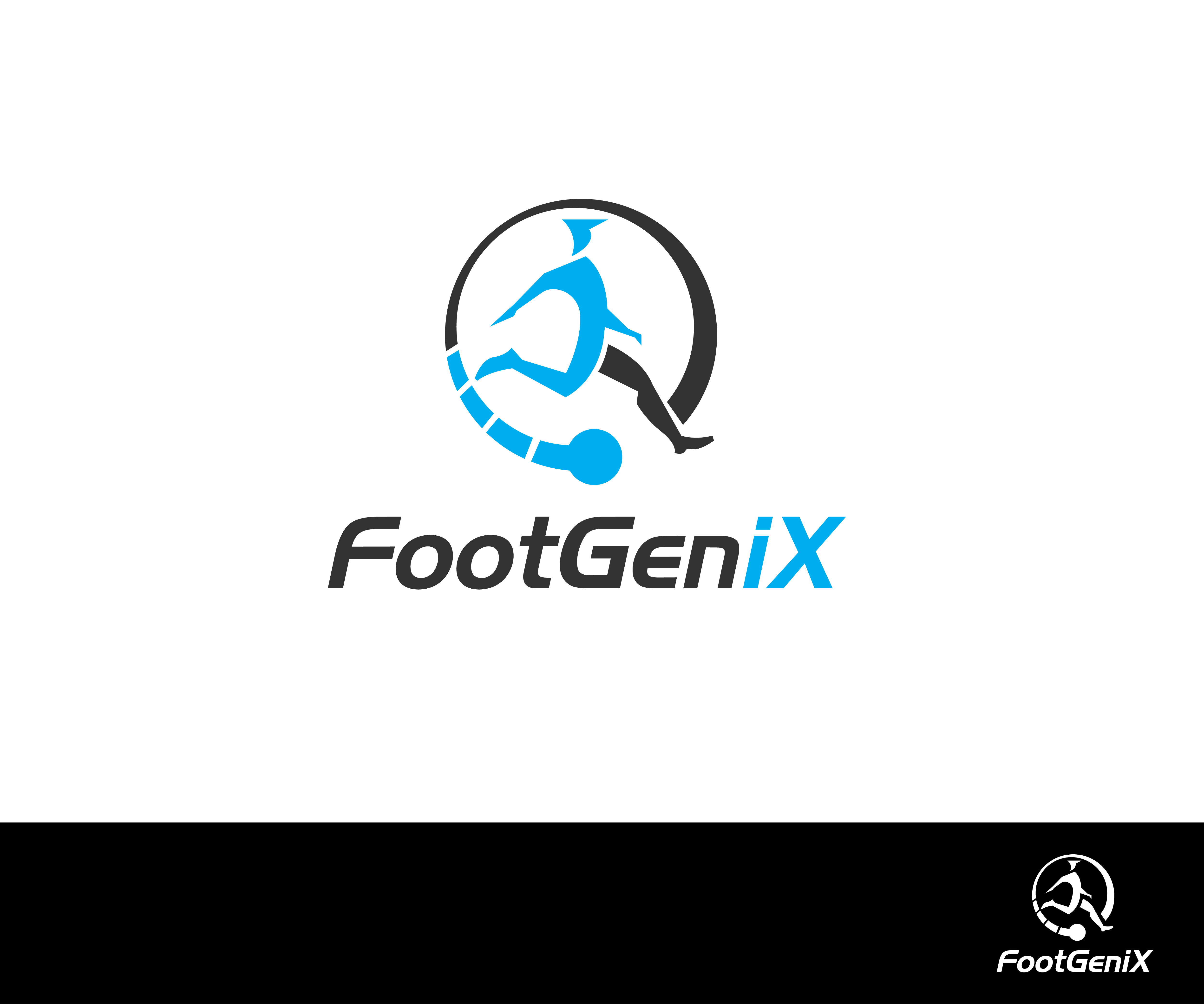 Logo Design by renderman for FOOTGENiX | Design #24222203