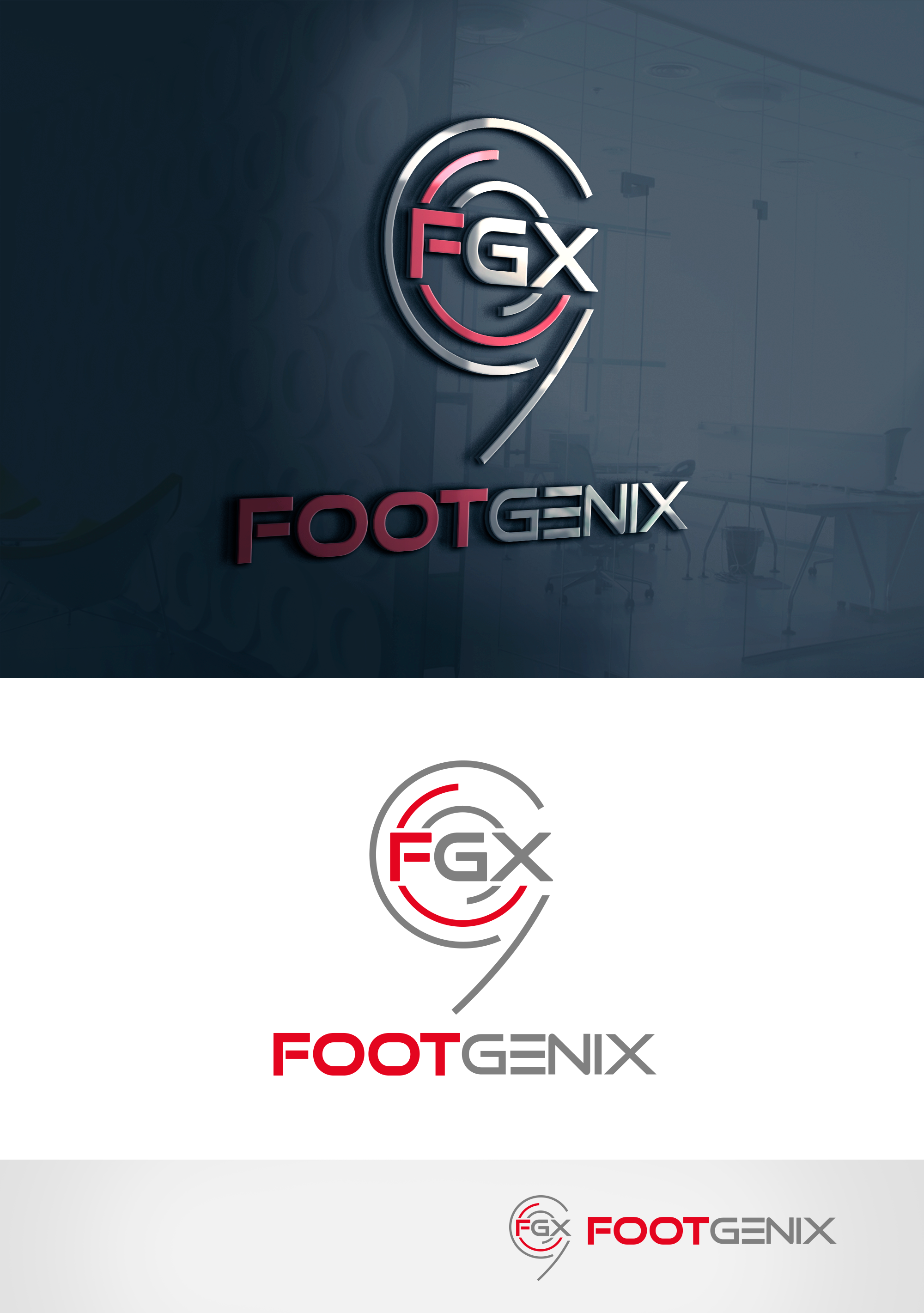 Logo Design by Taya Bright for FOOTGENiX | Design #24552460