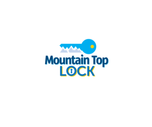 Mountain Top Lock | Logo-Design von Buck Tornado