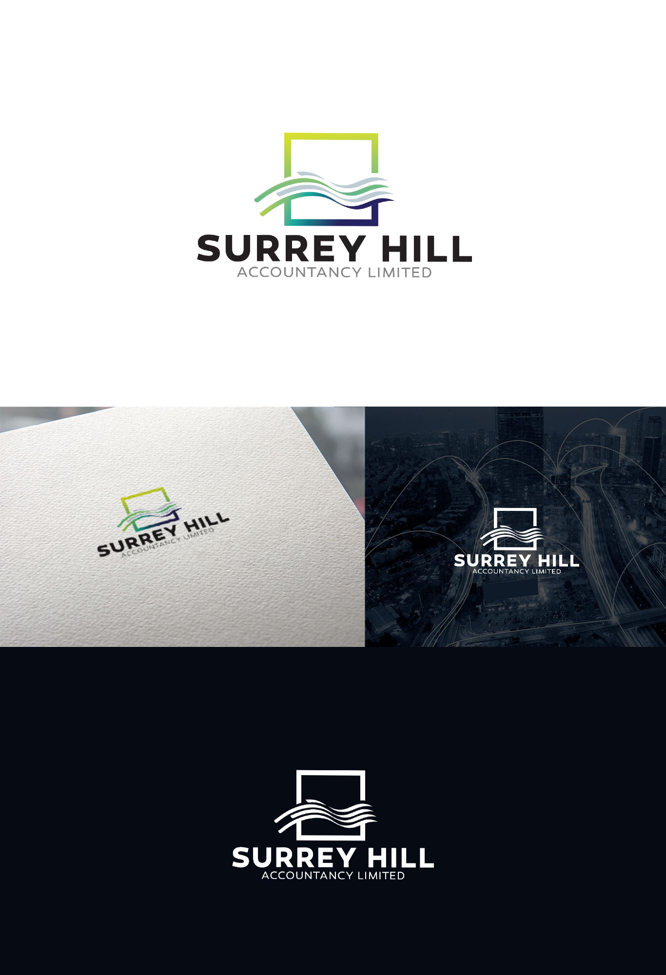 Diseño de Logo por Th3o para Surrey Hills Accountancy Limited | Diseño #24228018
