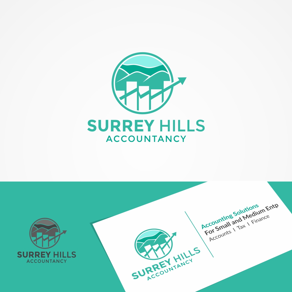 Logo Design by Regh Element for Surrey Hills Accountancy Limited | Design #24246580