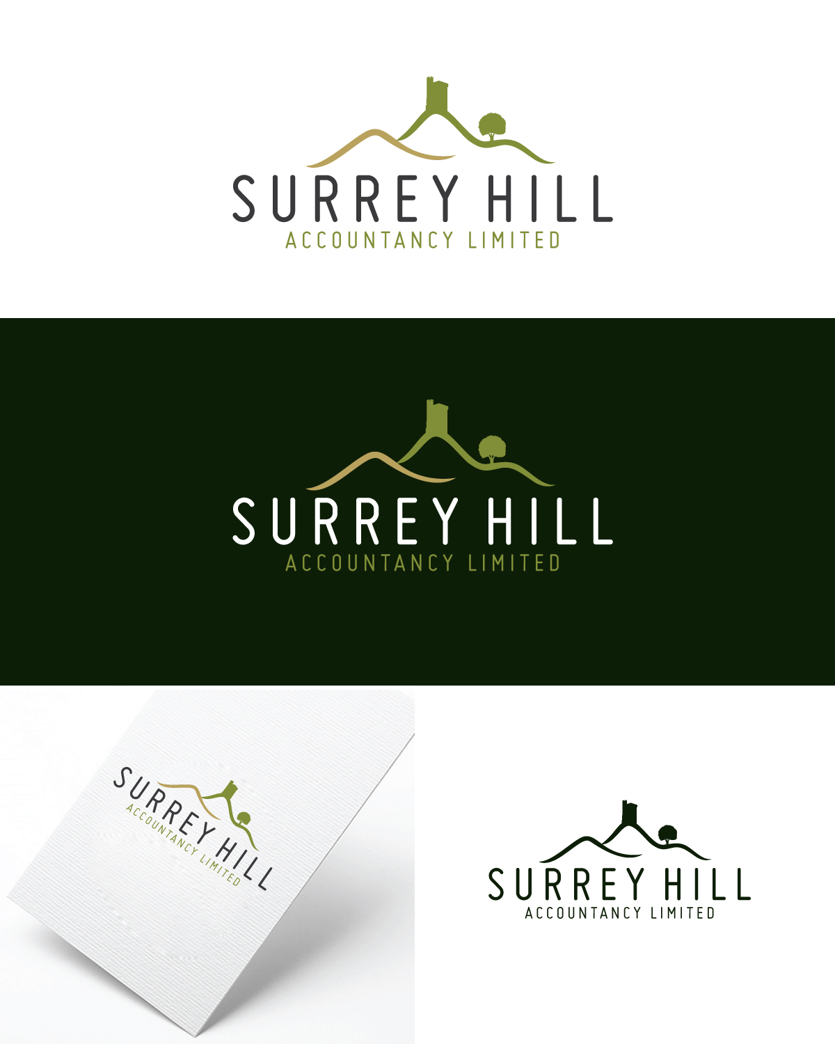 Logo Design by Logo bud design for Surrey Hills Accountancy Limited | Design #24223695