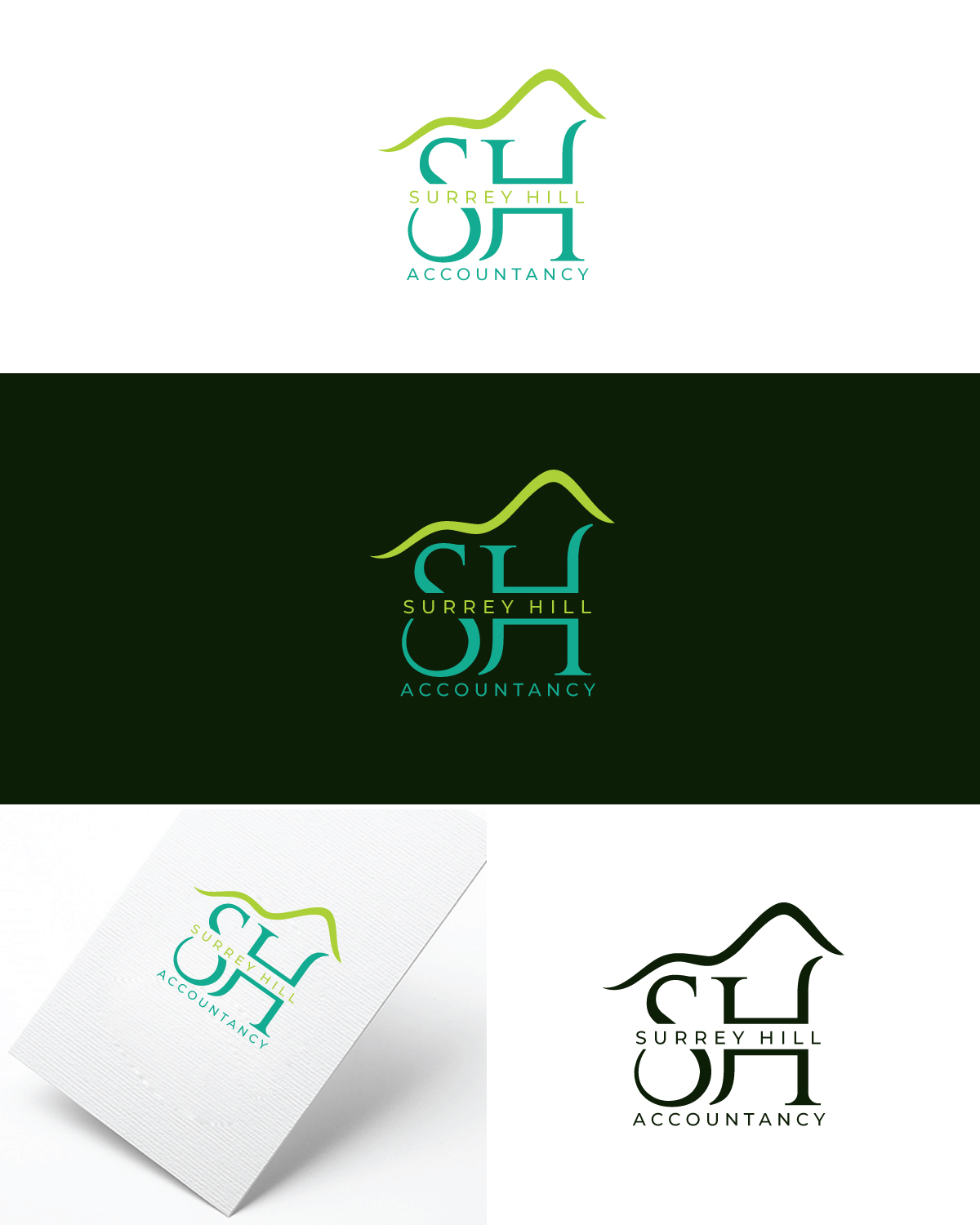 Diseño de Logo por Logo bud design para Surrey Hills Accountancy Limited | Diseño #24240964