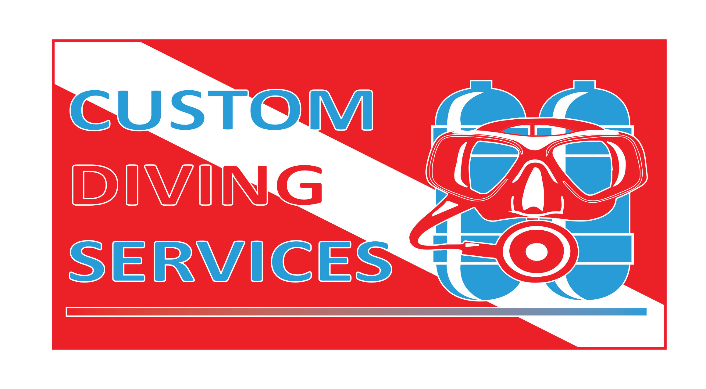 Logo Design by Reniel Arias for Barrie scuba house  | Design #24237182