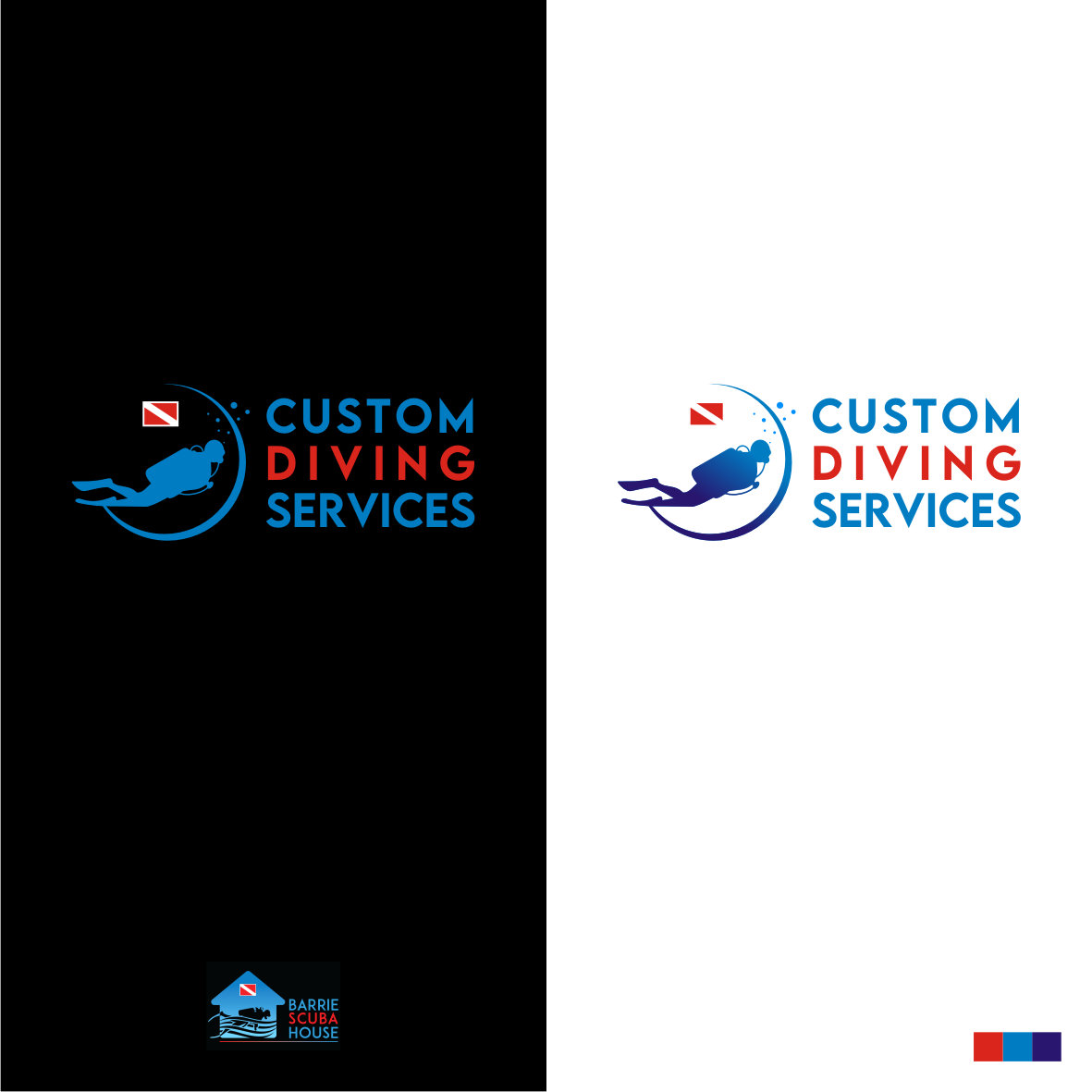 Logo Design by momo57 for Barrie scuba house  | Design #24263344