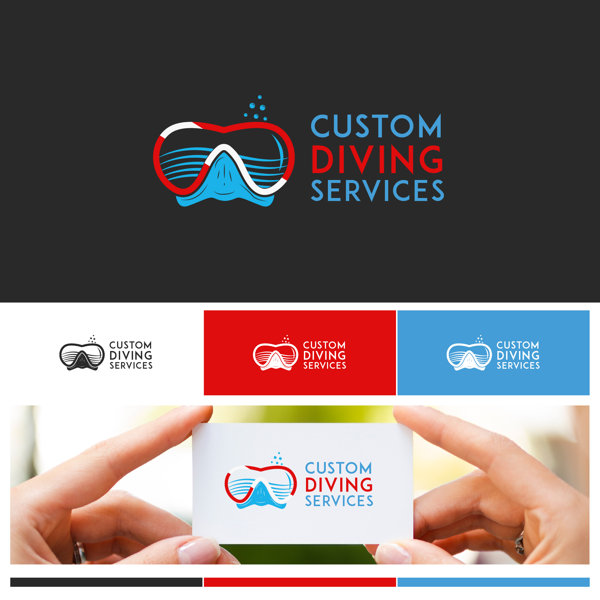 Logo Design by alitjuara for Barrie scuba house  | Design #24242088