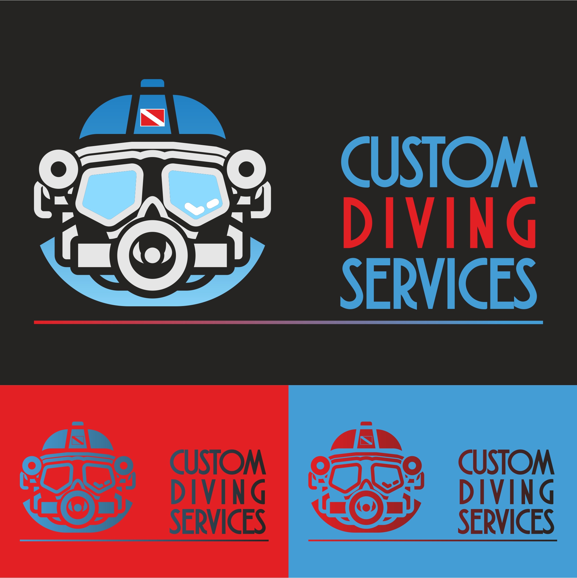 Logo Design by alitjuara for Barrie scuba house  | Design #24258683