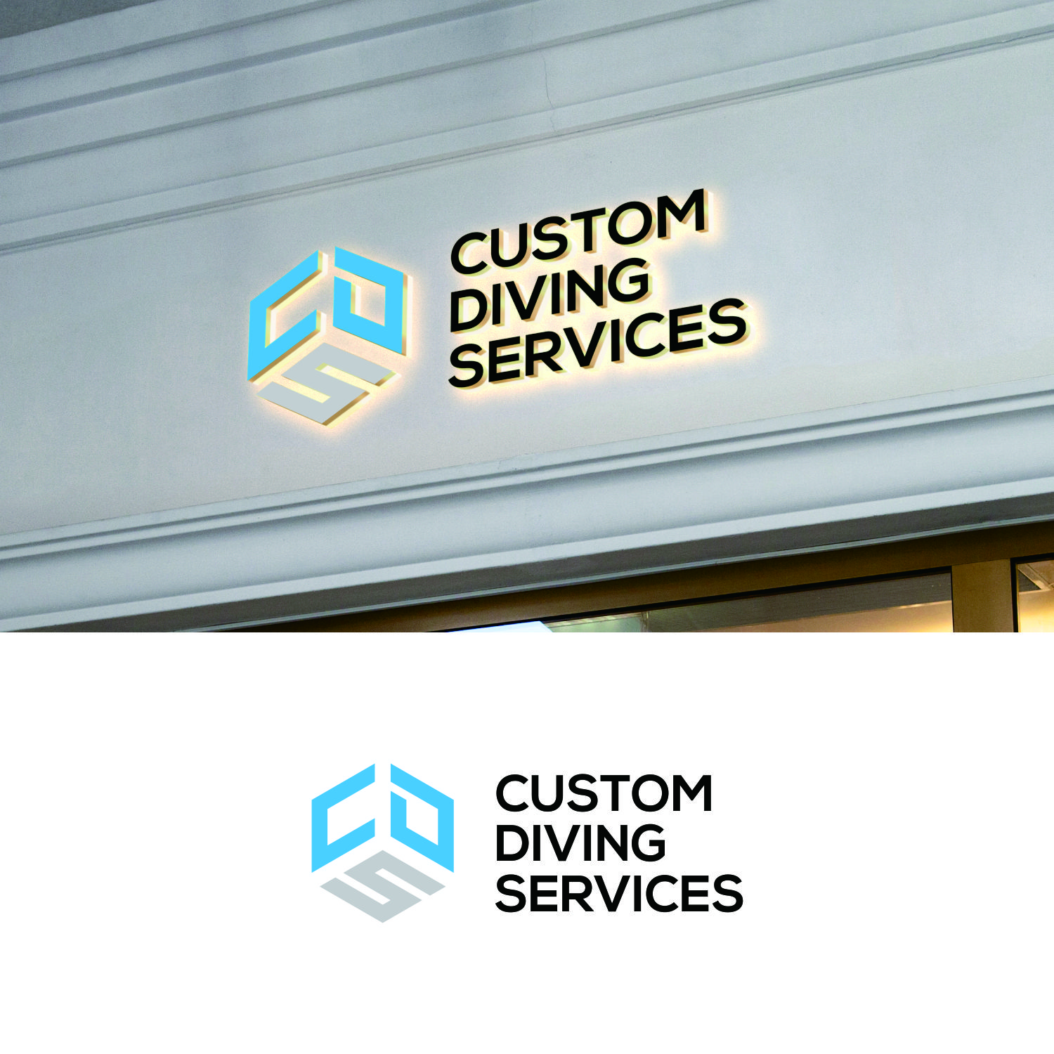 Logo Design by Pangestu 9 for Barrie scuba house  | Design #24237413