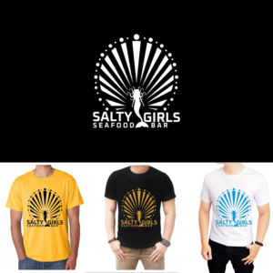 Salty Girls ~ seafood bar | T-Shirt-Design von andi_fikri