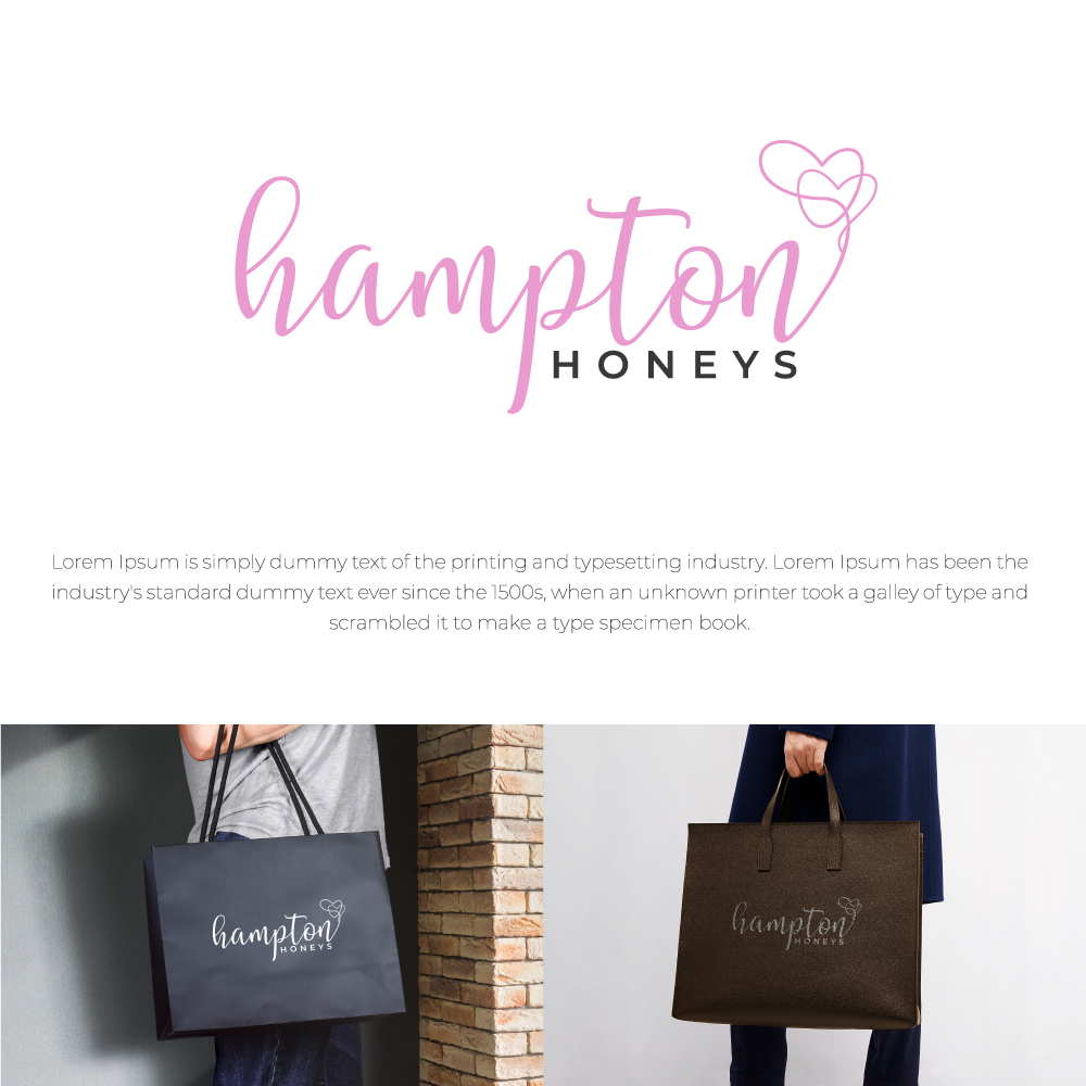 Logo Design by R.design for Hampton Honeys | Design #24227196