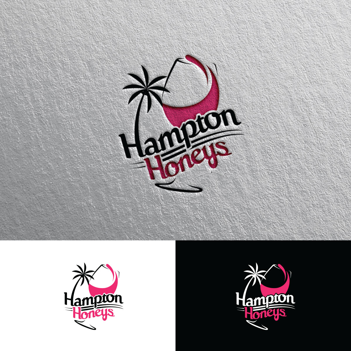 Logo Design by Rii for Hampton Honeys | Design #24233434