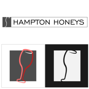 Logo Design by whafsahm for Hampton Honeys | Design: #24231895