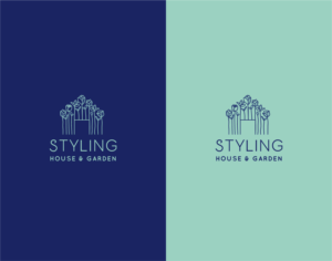 STYLING (flower/magnolia graphic) HOUSE AND GARDEN | Logo Design by Birdcage