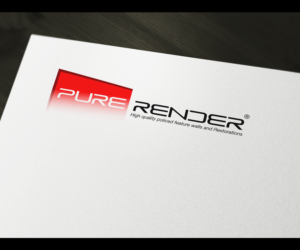 Pure Render (in small writing 'When quality matters') | Logo Design by creativerhythm