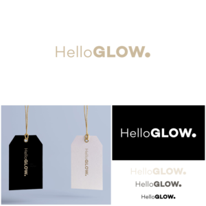 HelloGlow. or Hello Glow. | Logo Design by DominicDesign