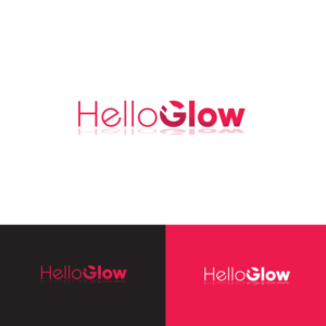 HelloGlow. or Hello Glow. | Logo Design by IdentsArt