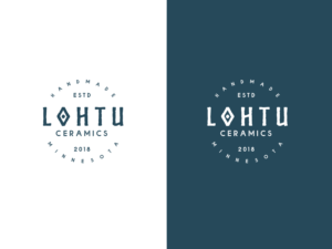 Lohtu Ceramics | Handmade (in) Minnesota | since 2018 | Diseño de Logo por wonderland