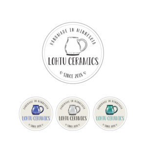 Lohtu Ceramics | Handmade (in) Minnesota | since 2018 | Logo-Design von Samantha Ward Design
