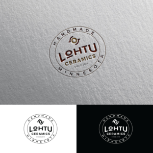 Lohtu Ceramics | Handmade (in) Minnesota | since 2018 | Logo-Design von Rii