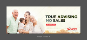 Local Finance and Insurance Advising Company from Switzerland needs an impressive Banner-Design. | Banner-Design von D Creative
