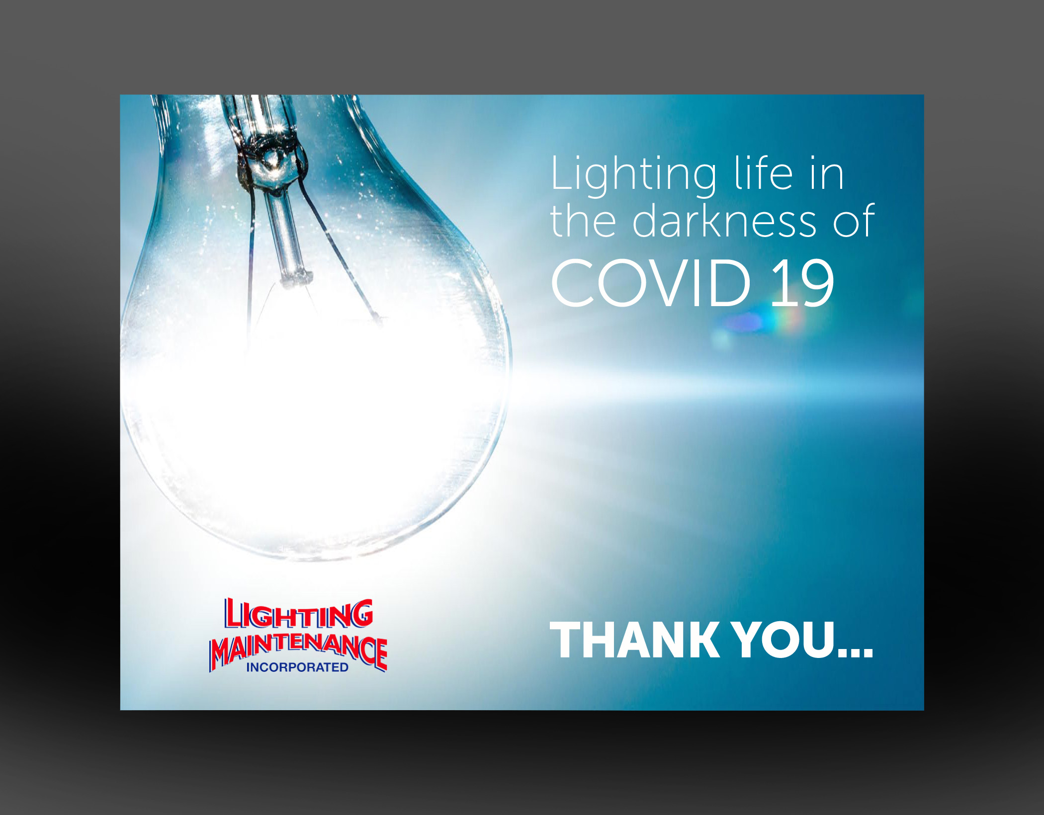 Postcard Design by rkailas for Lighting Maintenance Inc | Design #24230411