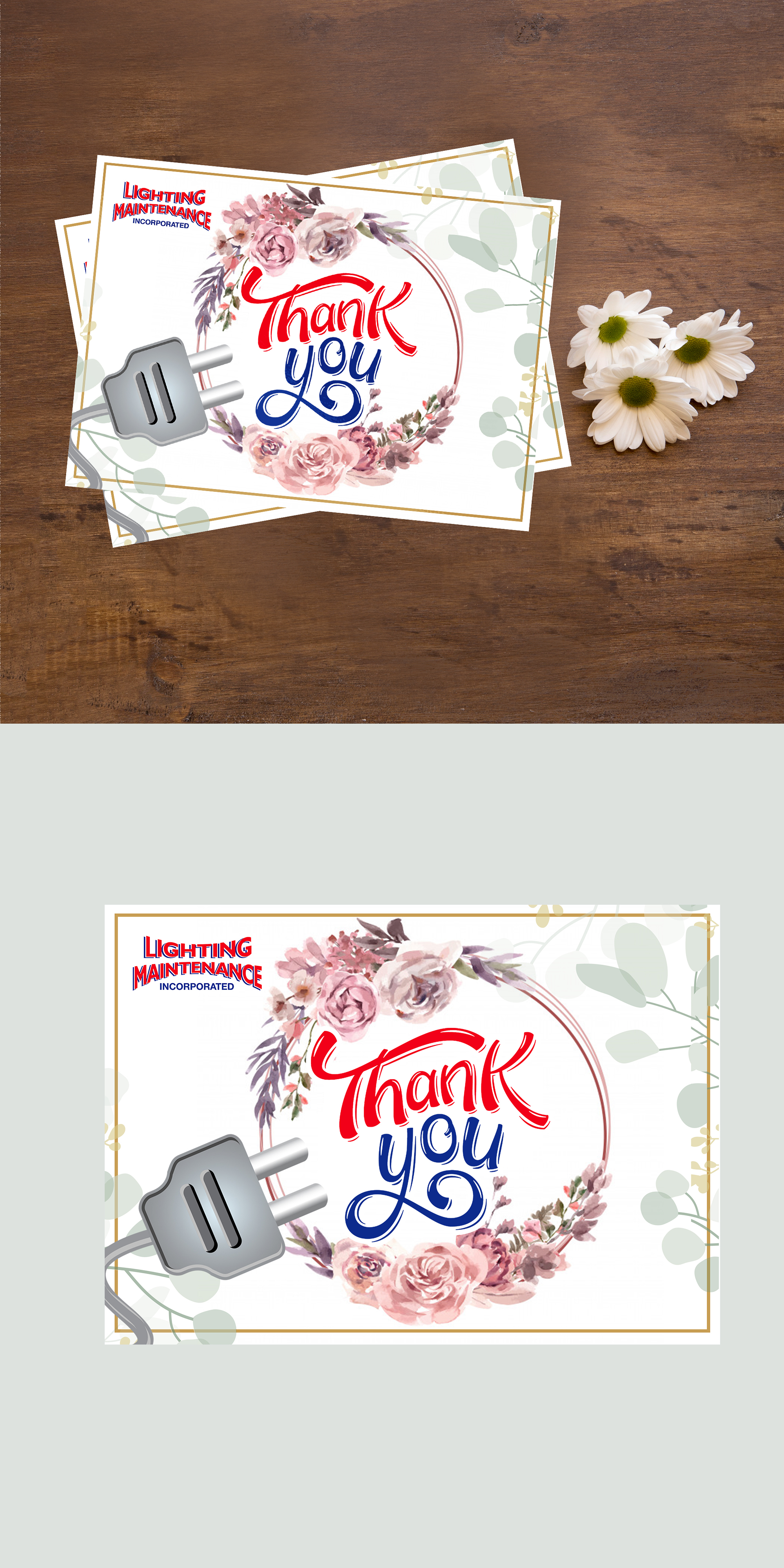 Design de Carte Postale par Deepak_9_Malhotra pour Lighting Maintenance Inc | Design #24247366