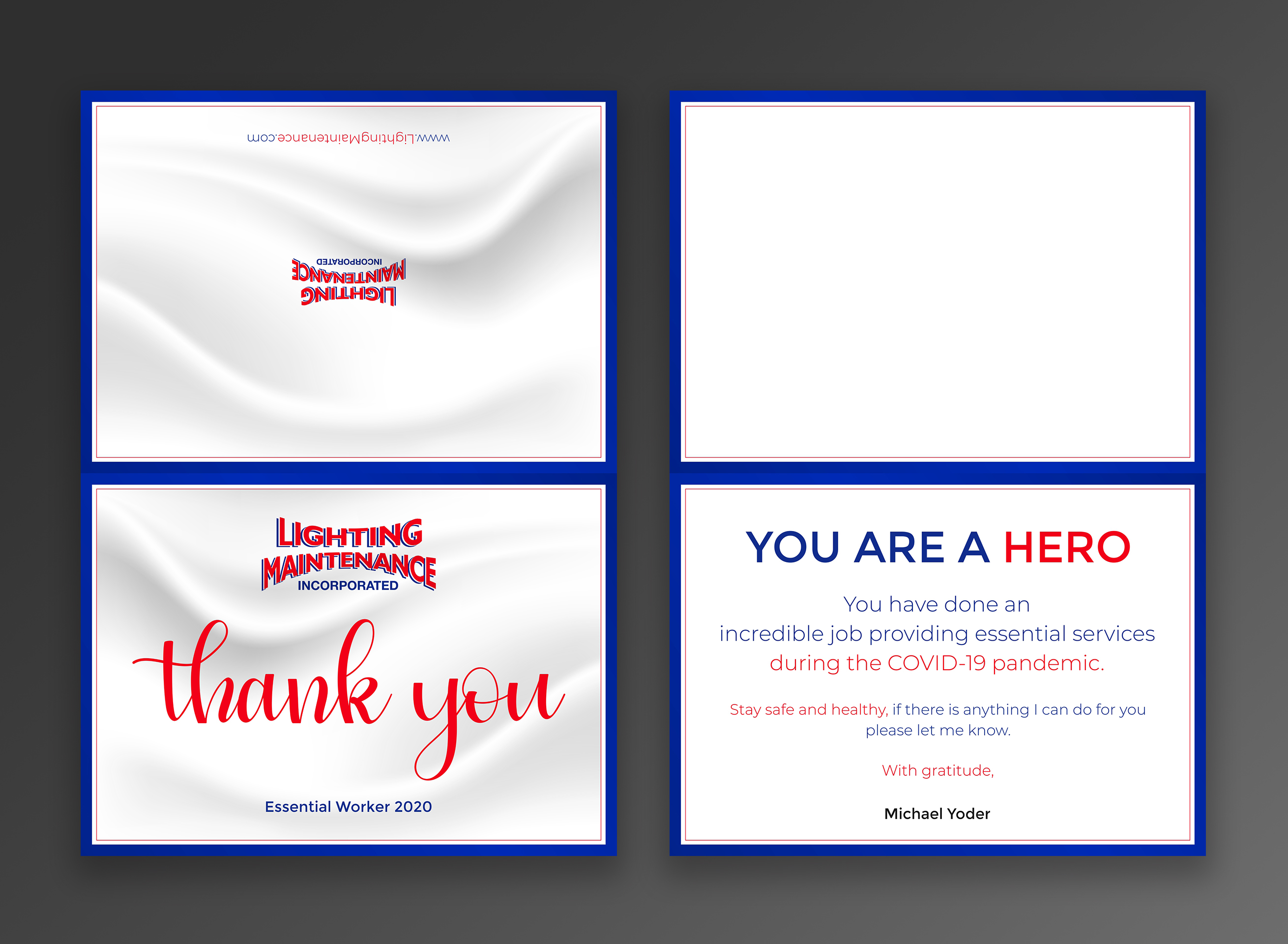 Postcard Design by ecorokerz for Lighting Maintenance Inc | Design #24241518