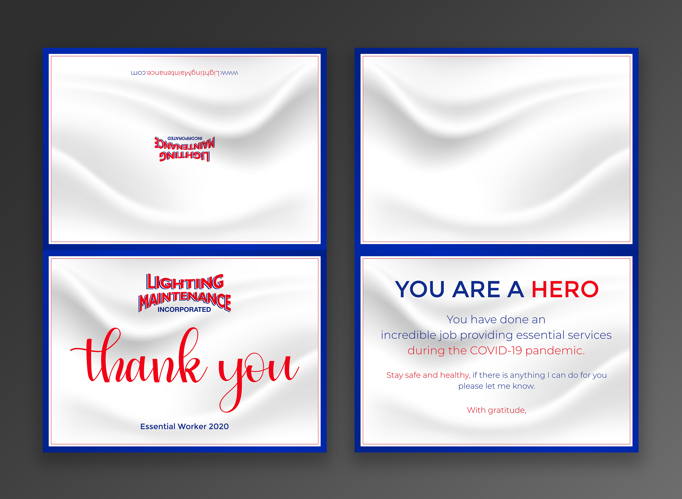 Postcard Design by ecorokerz for Lighting Maintenance Inc | Design #24241519