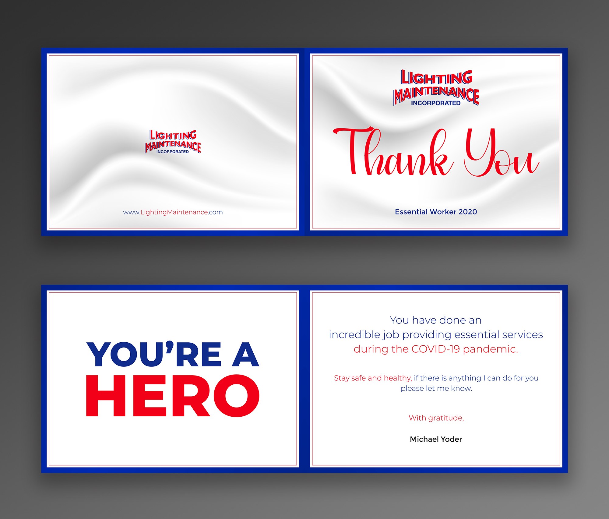 Postcard Design by ecorokerz for Lighting Maintenance Inc | Design #24264084