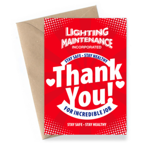 Postcard Design by Aurora:) for Lighting Maintenance Inc | Design: #24235776