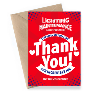 Postcard Design by Aurora:) for Lighting Maintenance Inc | Design: #24235777