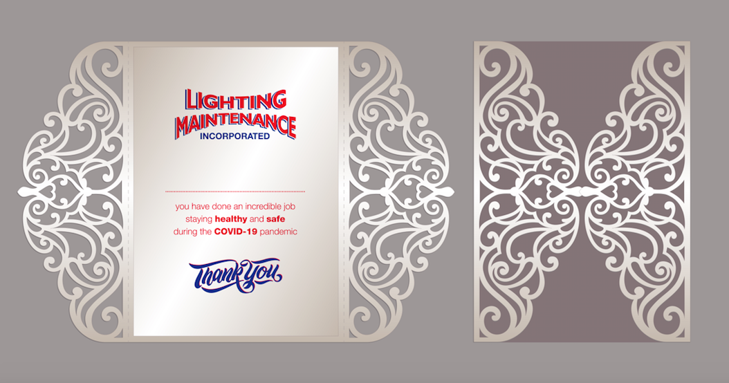 Diseño de Postal por SelfMade Graphics para Lighting Maintenance Inc | Diseño #24243200