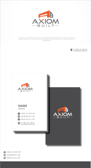 Logo Design by graphicevolution for Axiom  | Design: #24244609